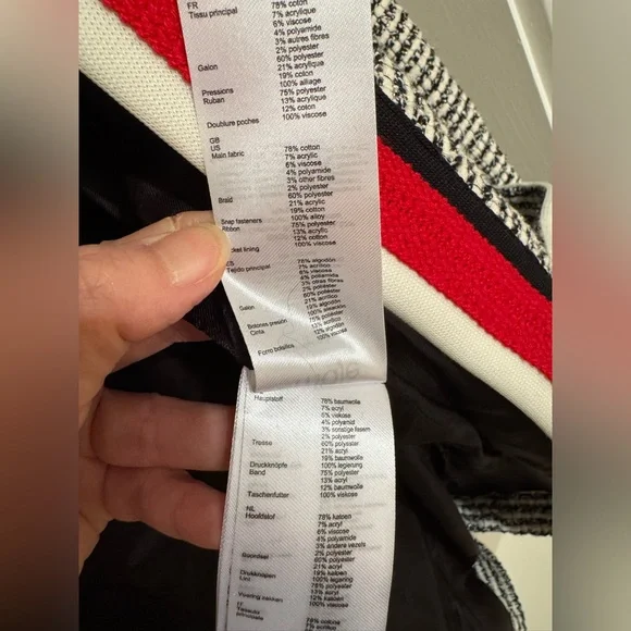 Maje "Visala" Tweed-Effect Matching Set - Picture 12 of 14